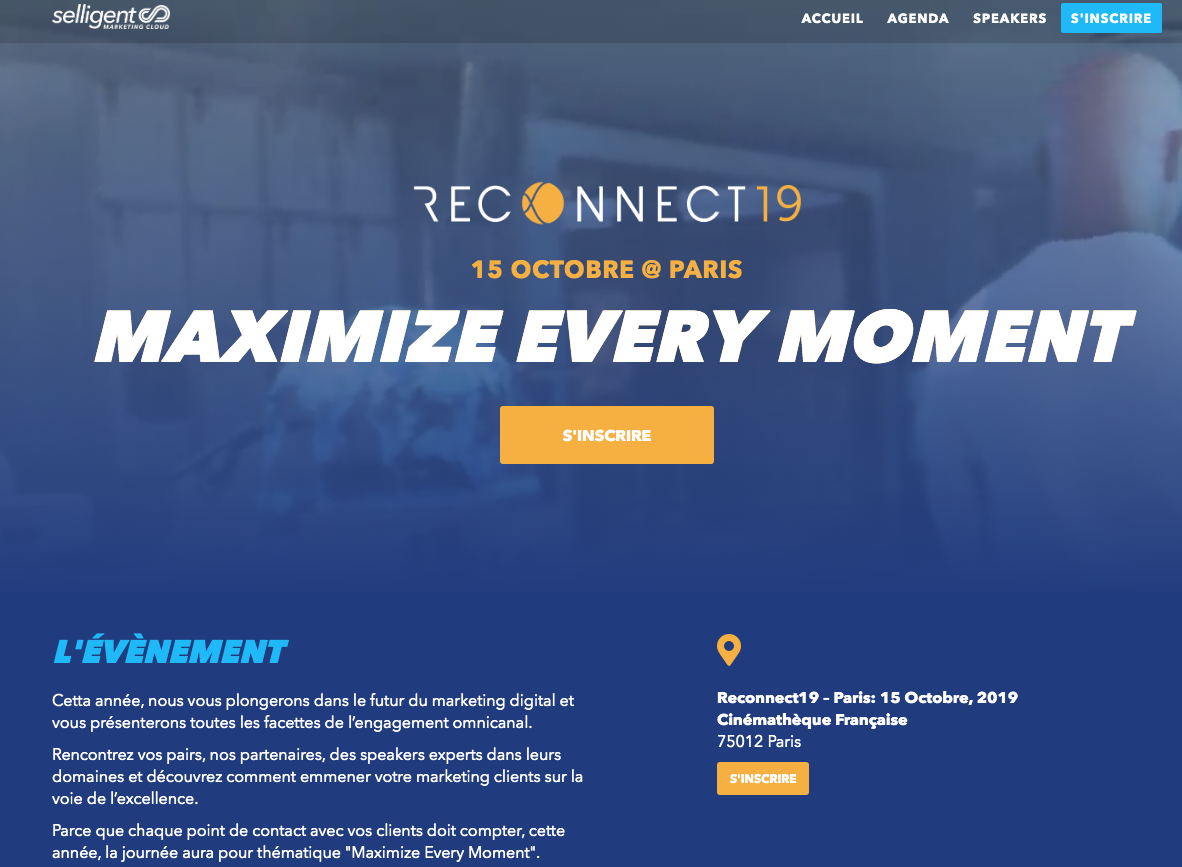 Reconnect19 paris 15 octobre